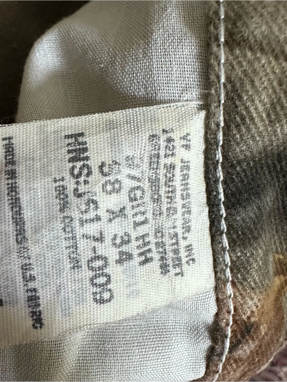 Wrangler Realtree-Style Camo Chinos in Brown & Green